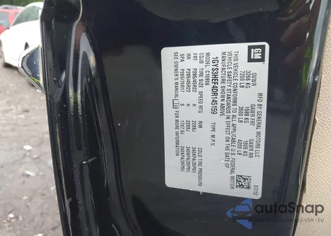 2013 Cadillac Escalade Esv Luxury из США, поврежденный, VIN 1GYS3HEF4DR145159